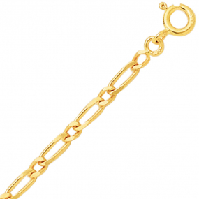 Chaine en or maille Alterne 2.5 mm en rduction