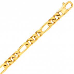 Chaine en or maille Altern�e 5 mm en r�duction