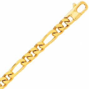 Chaine en or maille Altern�e 6 mm similaire