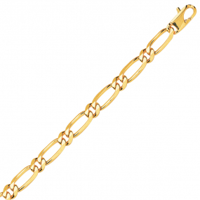 Chaine en or maille Alterne ultra-plate