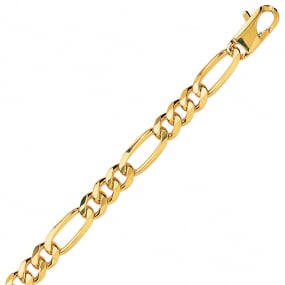 Chaine en or maille Alterne ultra-plate en rduction