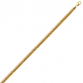 Chaine en or maille Anglaise 3 mm