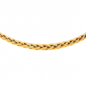 Chaine en or maille Palmier 4mm similaire