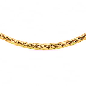 Chaine en or maille Palmier 5mm similaire