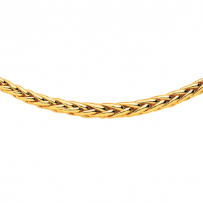 Chaine en or maille Palmier 5mm similaire