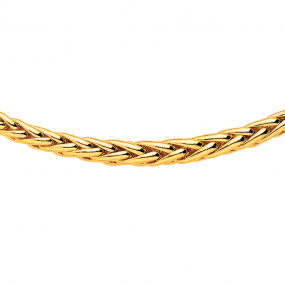 Chaine en or maille Palmier 6mm similaire