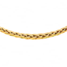 Chaine  maille palmier 5 mm similaire