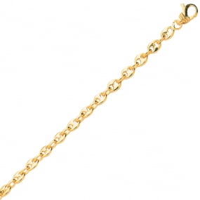 Chaine or Grain de Caf 4 mm  similaire