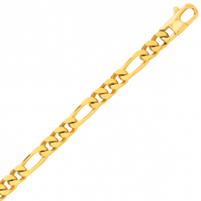 Chaine or maille altern�e 4mm en r�duction