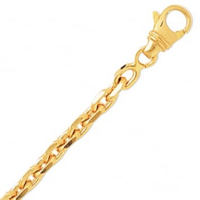 Chane or maille forat  en rduction