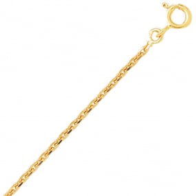Chane or maille forat 9 carats en rduction