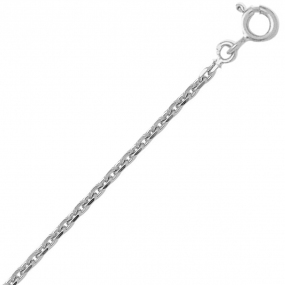 Cha�ne or maille for�at 9 carats en r�duction