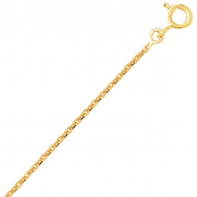 Chane or maille forat 9 carats en rduction