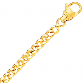 Chaine or maille Gourmette en r�duction