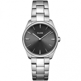 Cluse Froce Petite Steel Dark Grey, Silver Colour