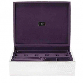 Coffret � Bijoux - Silver large Watch similaire