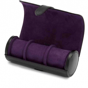 Coffret de montre Blake Watch Roll with capsule Wolf 1834 - Noir Violet
