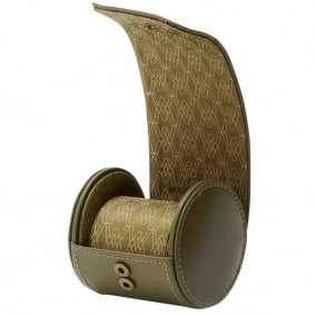 Coffret Montre Earth Single Watch Roll Wolf 1834 - Olive