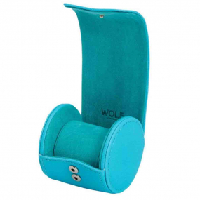 Coffret Montre Single Roll Wolf 1834 - Tutti Frutti - Turquoise