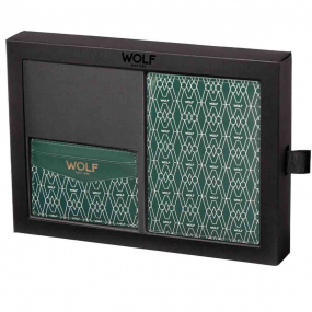 Coffret Passeport et �tui � cartes Wolf 1834 