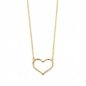 Collier Argent pendentif coeur - Naiomy similaire