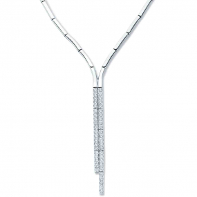Collier argent - pendentif oxydes - Naiomy