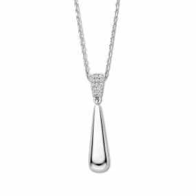 Collier argent - pendentif oxydes - Naiomy