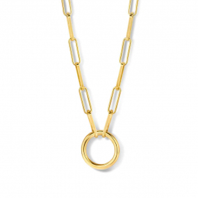 Collier Argent plaqu or  - Naiomy similaire