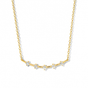 Collier Argent plaqu or - serti de similaire