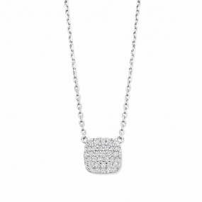 Collier Argent Serti d'oxydes - Naiomy