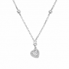Collier Argent Serti d'oxydes  - Naiomy similaire