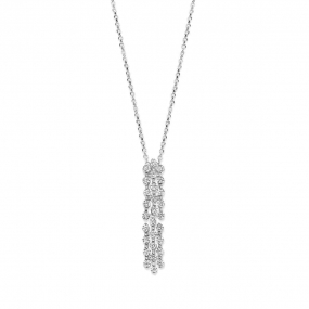 Collier Argent serti d'oxydes - Naiomy similaire