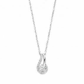 Collier Argent Serti d'oxydes - Naiomy