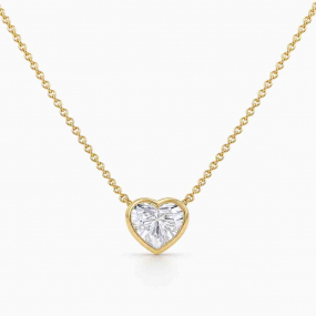 Collier diamant Coeur similaire