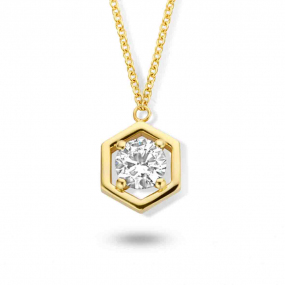 Collier Diamant Solitaire