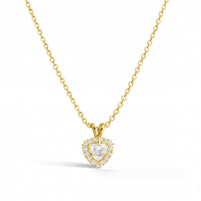 Collier diamant Triangle de Synth�se