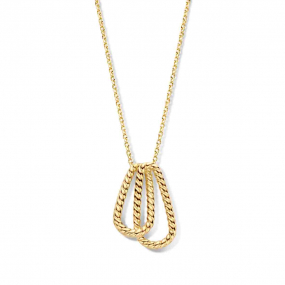 Collier en Argent plaqu or  - Naiomy similaire