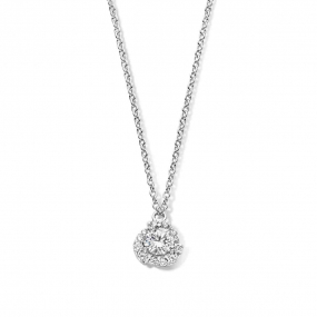 Collier en Argent serti d'oxydes de similaire