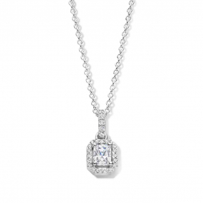 Collier en Argent serti d'oxydes de similaire