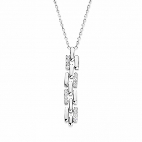  Collier en Argent Serti d'Oxydes - similaire