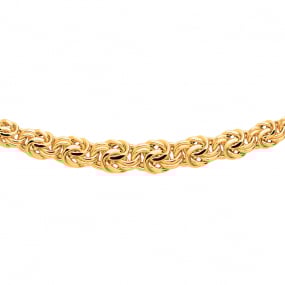 Collier en or Russe 10 mm en complment