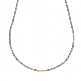 Collier Mano J Scooby Doo Titane et Or