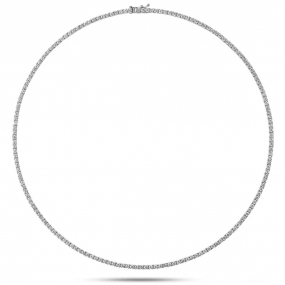 Collier Rivi�re Diamants 