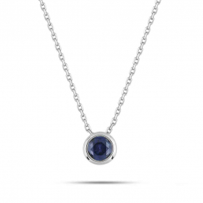 Collier Saphir 