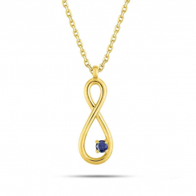 Collier Saphir
