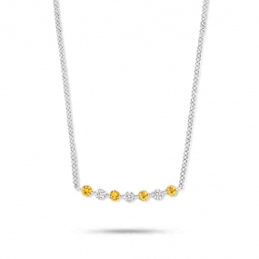 Collier Saphir et diamants One More