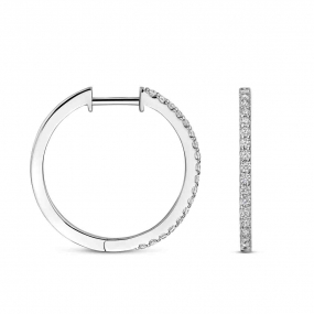 Créoles en argent avec Oxydes - Naiomy en complément