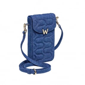 Etui pour tlphone Wolf 1834 - Mimi Swirl - Denim