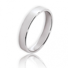 Fidelis en platine large de 3.5 mm 