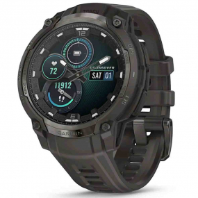 Garmin Instinct Crossover Amoled - Grise charbon